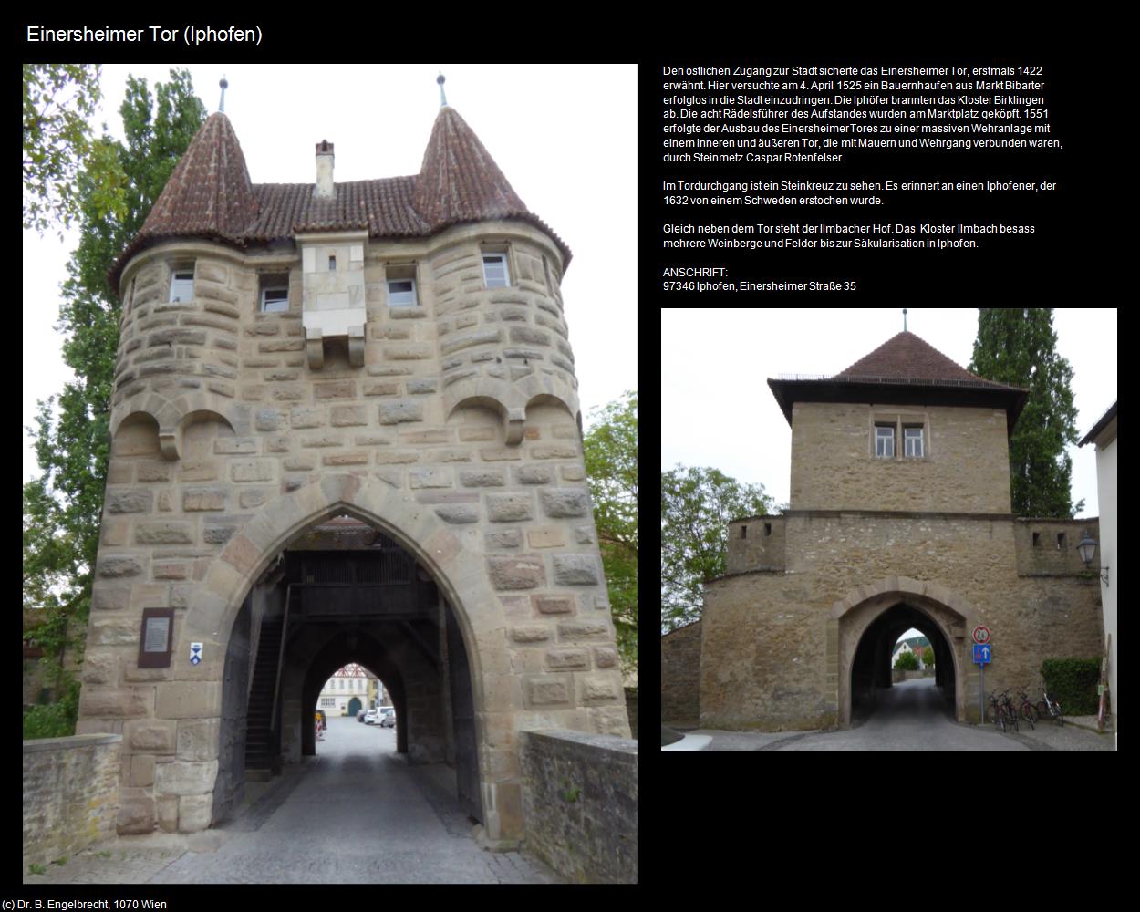 Einersheimer Tor (Iphofen) in Kulturatlas-BAYERN