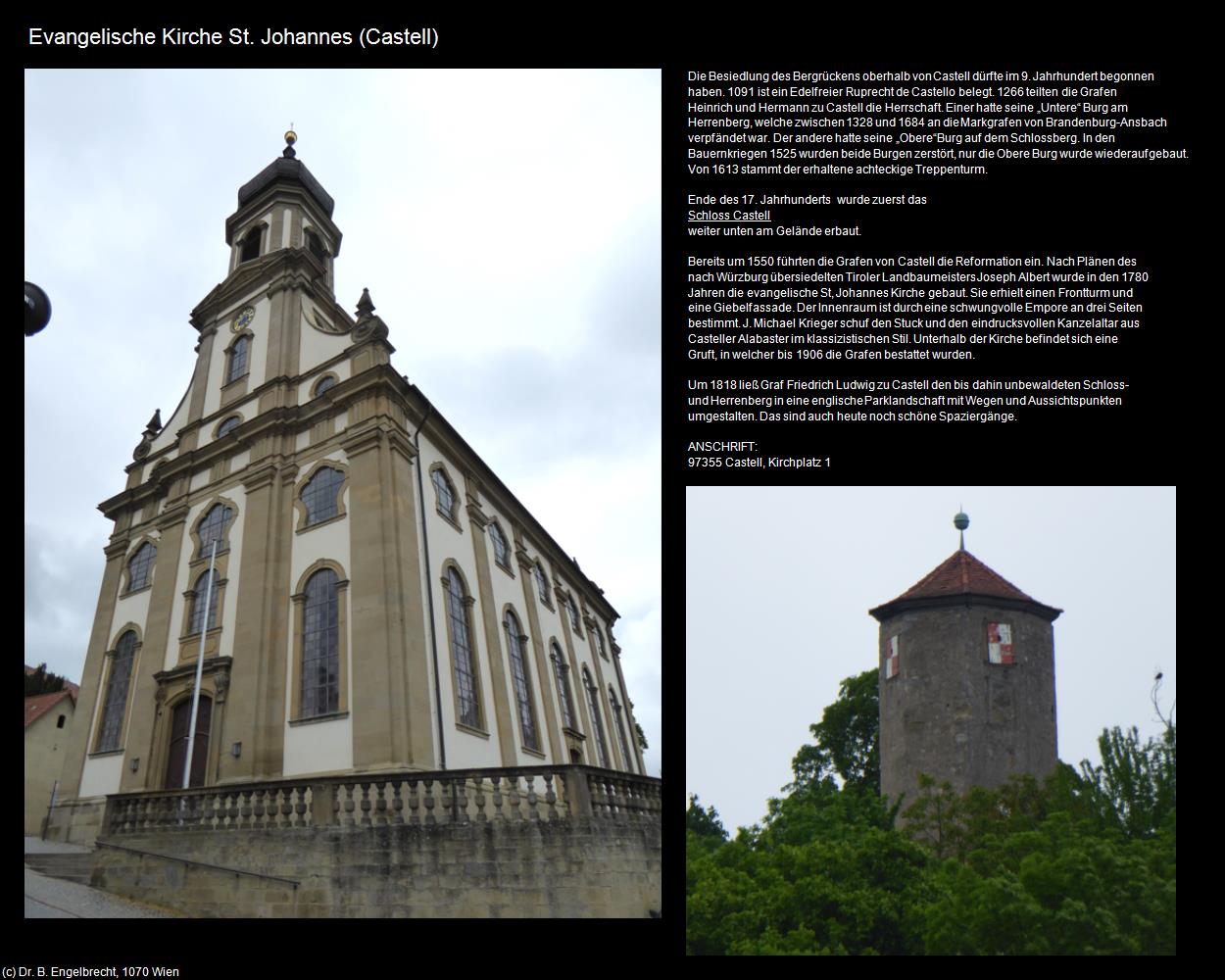 Ev. K. St. Johannes (Castell) in Kulturatlas-BAYERN(c)B.Engelbrecht
