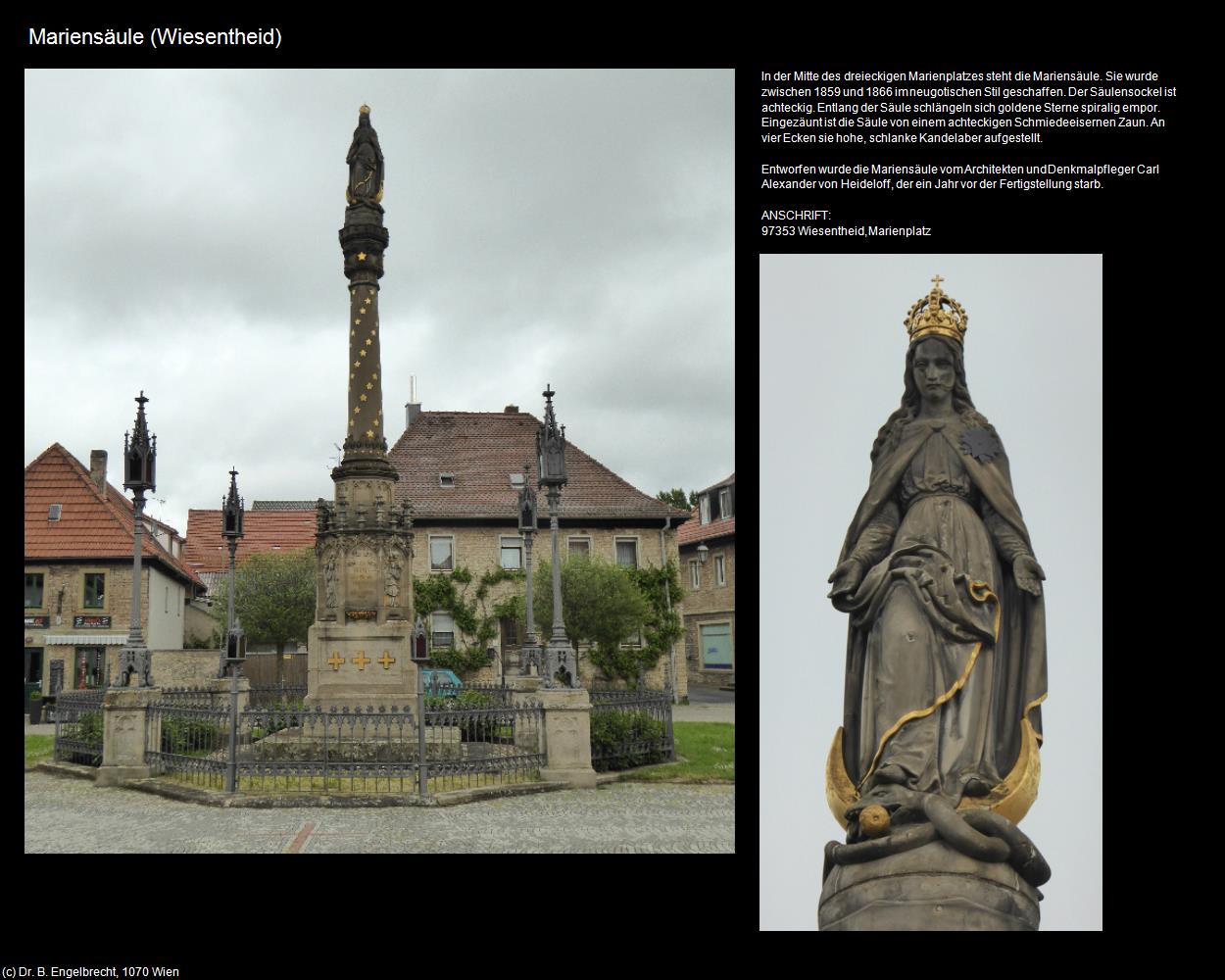 Mariensäule (Wiesentheid) in Kulturatlas-BAYERN