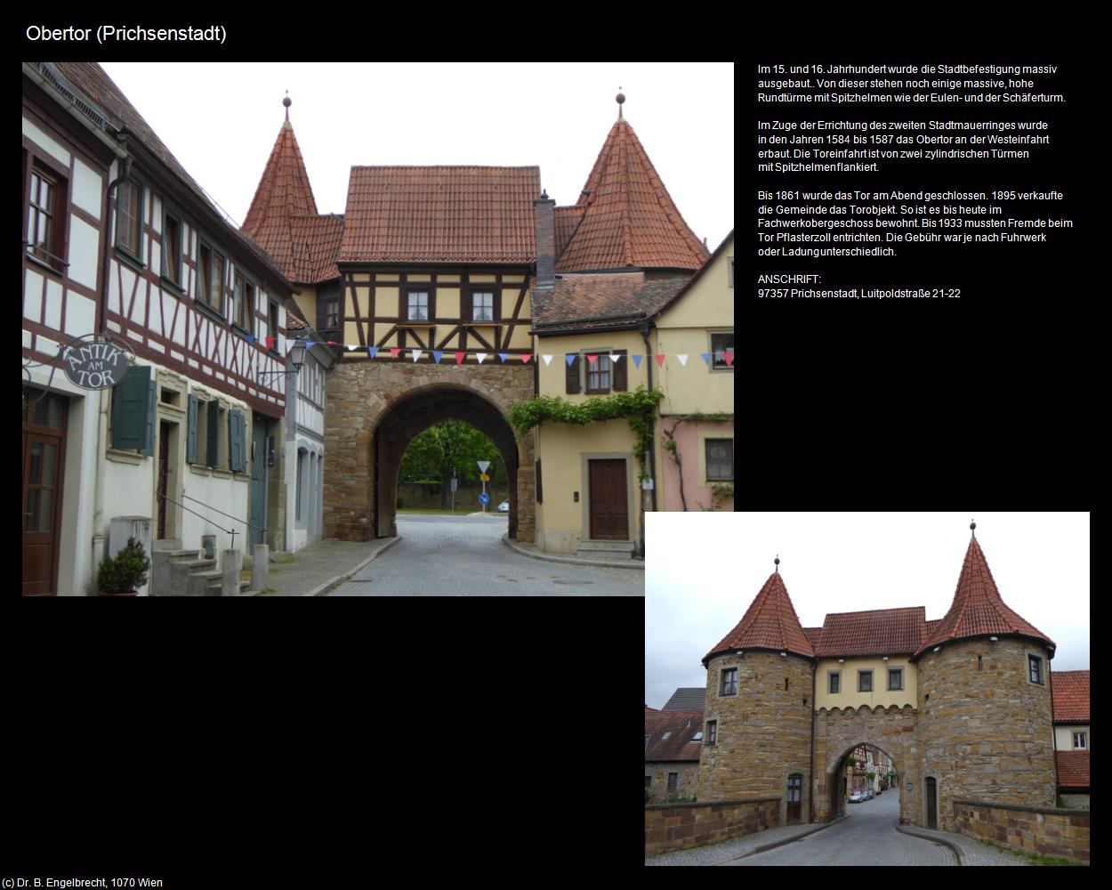 Obertor (Prichsenstadt) in Kulturatlas-BAYERN