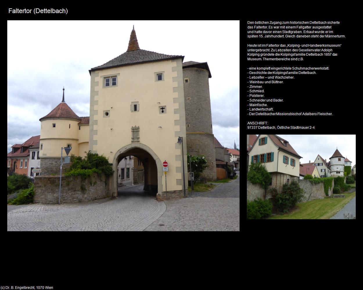 Faltertor (Dettelbach) in Kulturatlas-BAYERN