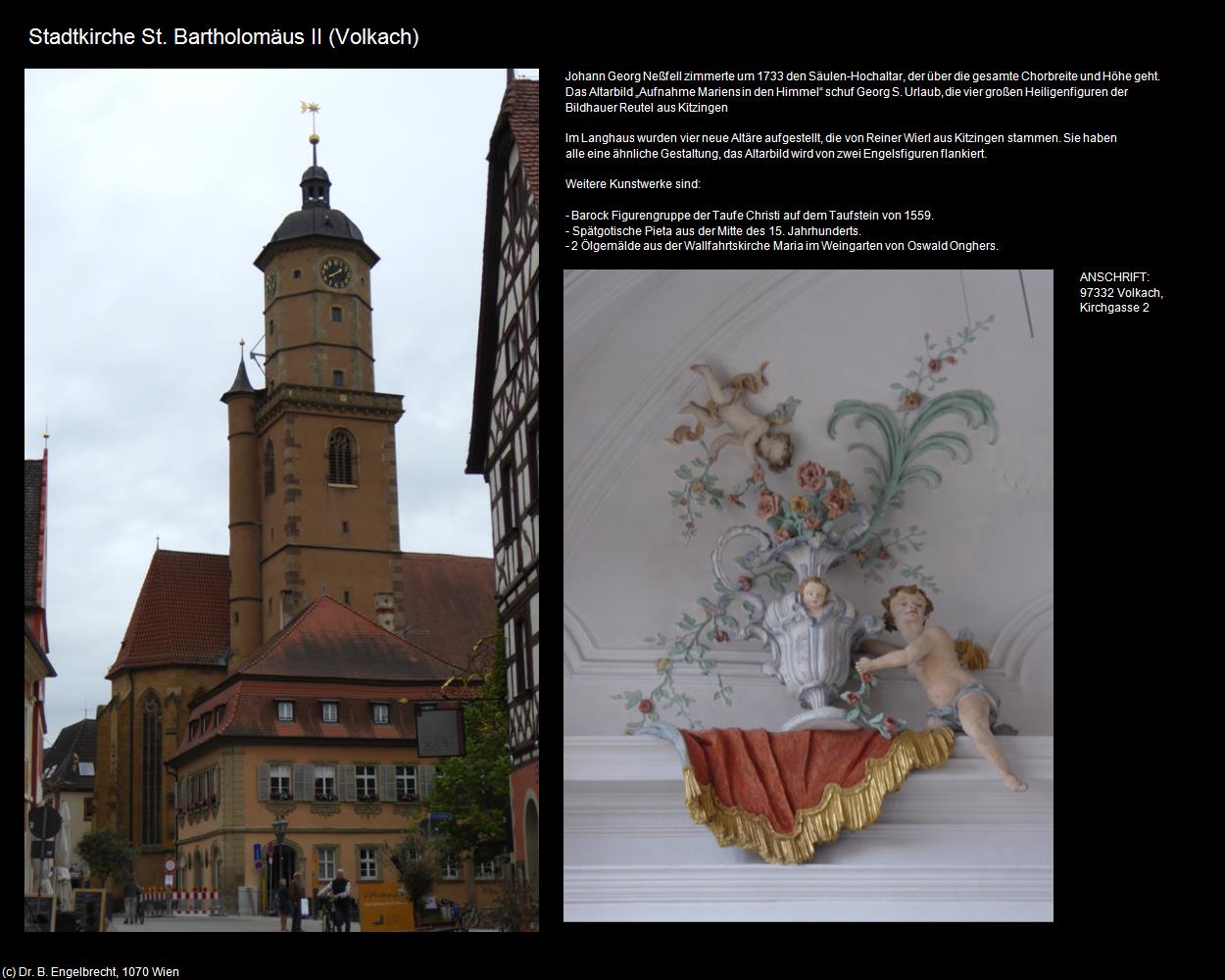 Stadtk. St. Bartholomäus II  (Volkach) in Kulturatlas-BAYERN