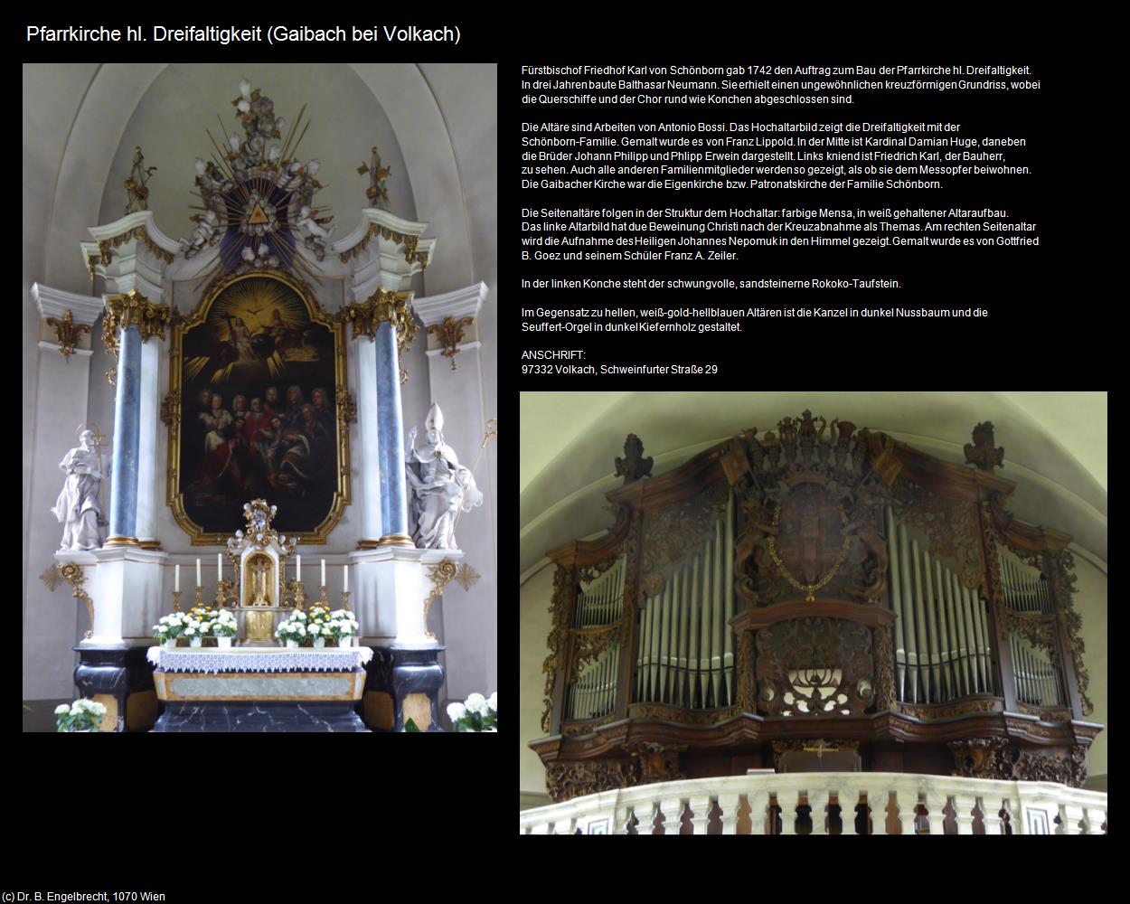 Pfk. hl. Dreifaltigkeit (Gaibach)  (Volkach) in Kulturatlas-BAYERN