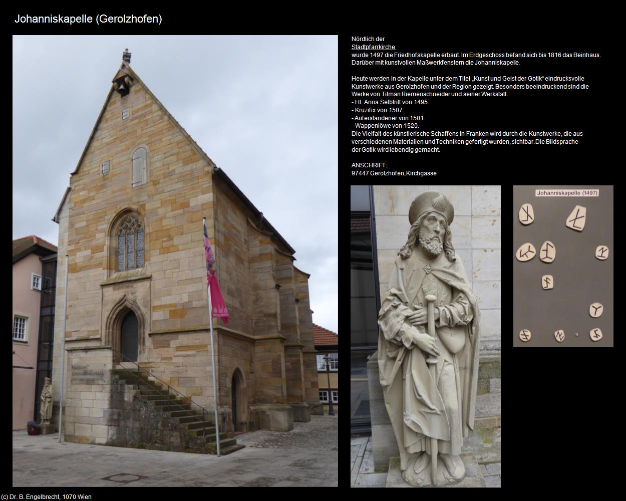 Johanniskapelle (Gerolzhofen) in Kulturatlas-BAYERN(c)B.Engelbrecht