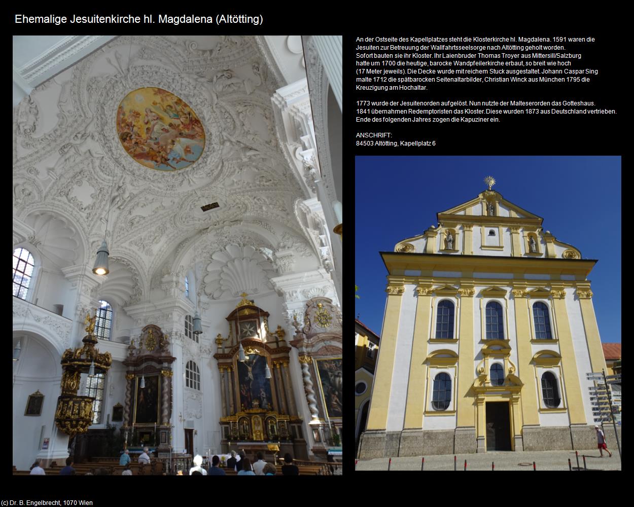 Ehem. Jesuitenkirche hl. Magdalena (Altötting) in Kulturatlas-BAYERN