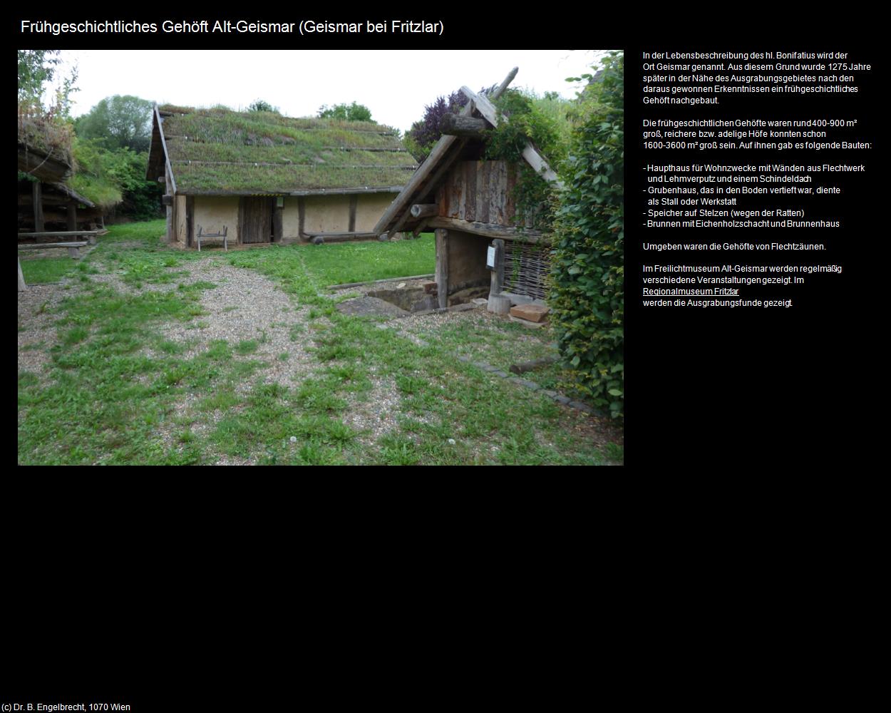 Frühgeschichtliches Gehöft  (Geismar bei Fritzlar) in Kulturatlas-HESSEN(c)B.Engelbrecht