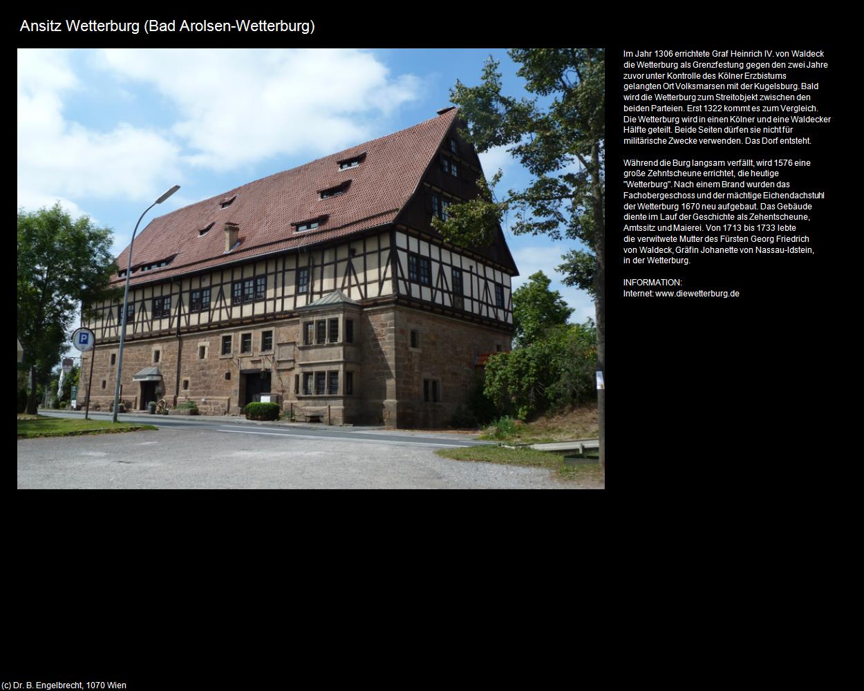 Ansitz Wetterburg (Wetterburg) (Bad Arolsen) in Kulturatlas-HESSEN