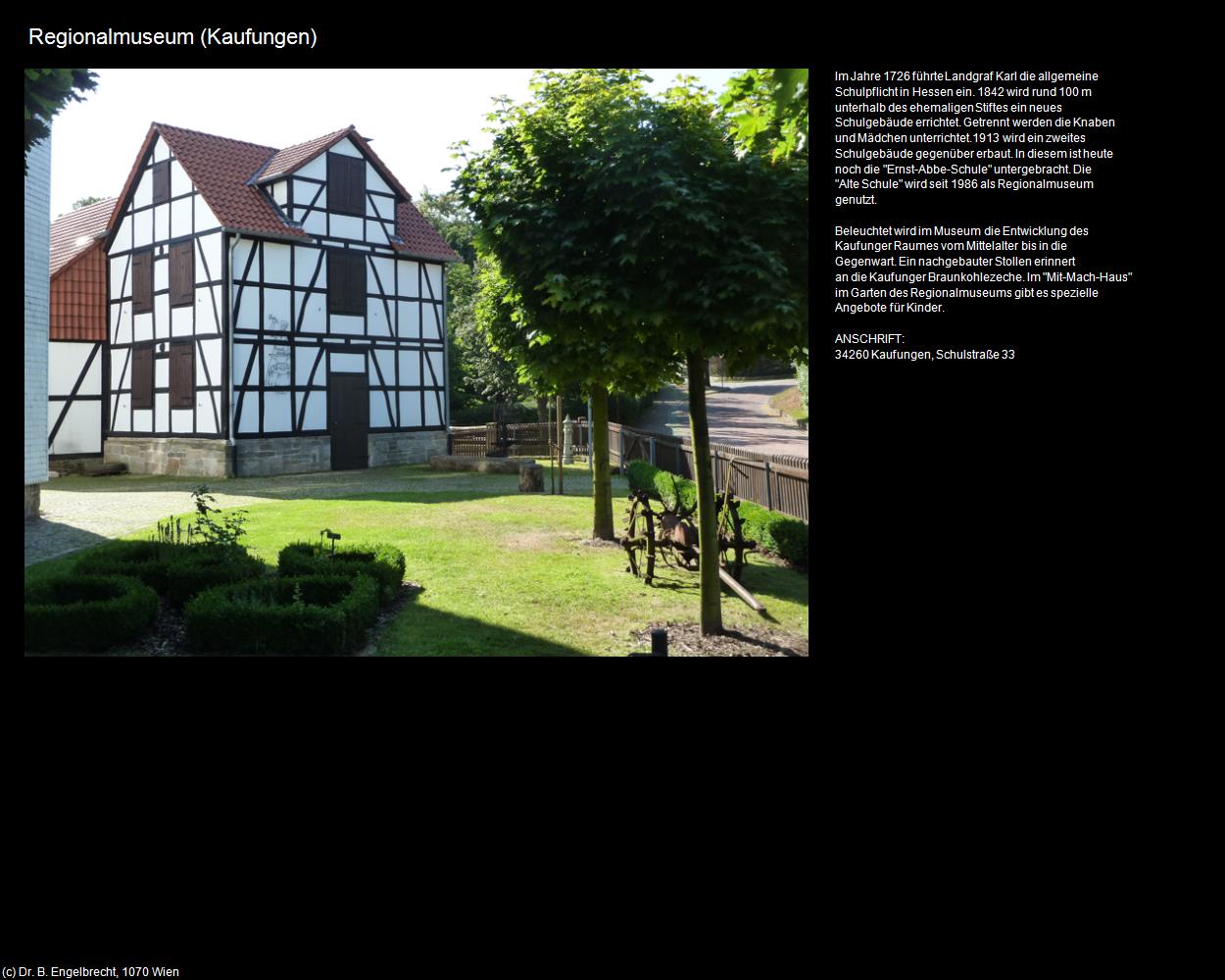Regionalmuseum (Kaufungen) in Kulturatlas-HESSEN