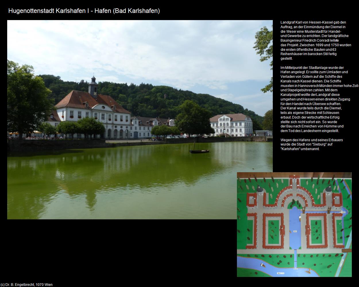 Hafen und Kanal (Bad Karlshafen) in Kulturatlas-HESSEN