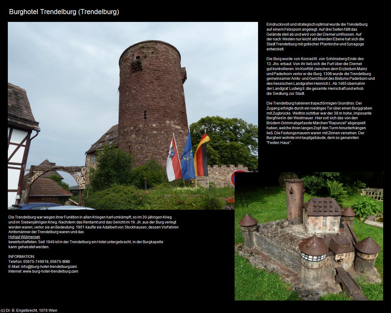 Burghotel Trendelburg (Trendelburg) in Kulturatlas-HESSEN(c)B.Engelbrecht