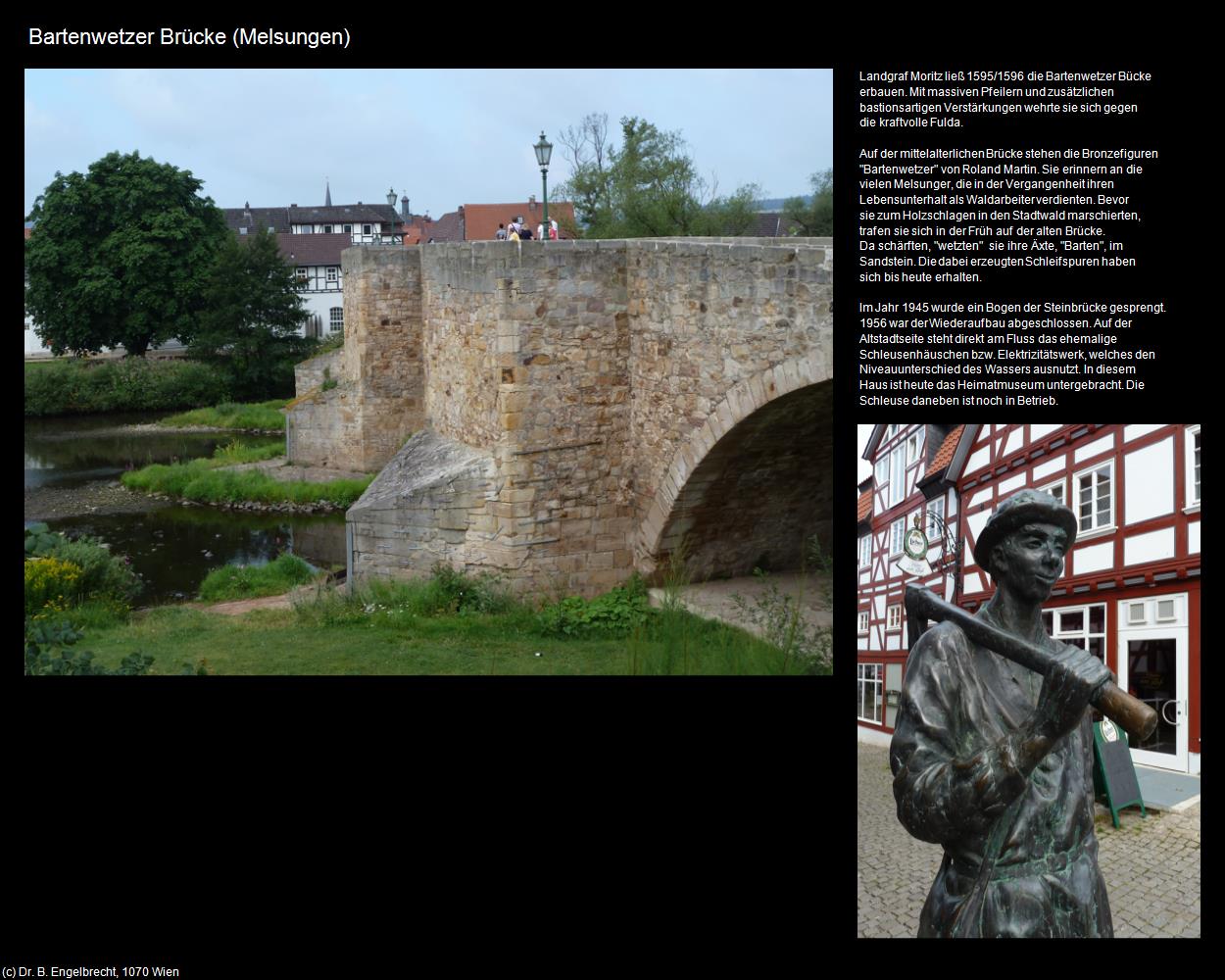 Bartenwetzer Brücke  (Melsungen) in Kulturatlas-HESSEN