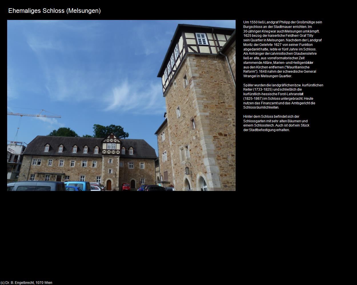 Ehem. Schloss (Melsungen) in Kulturatlas-HESSEN