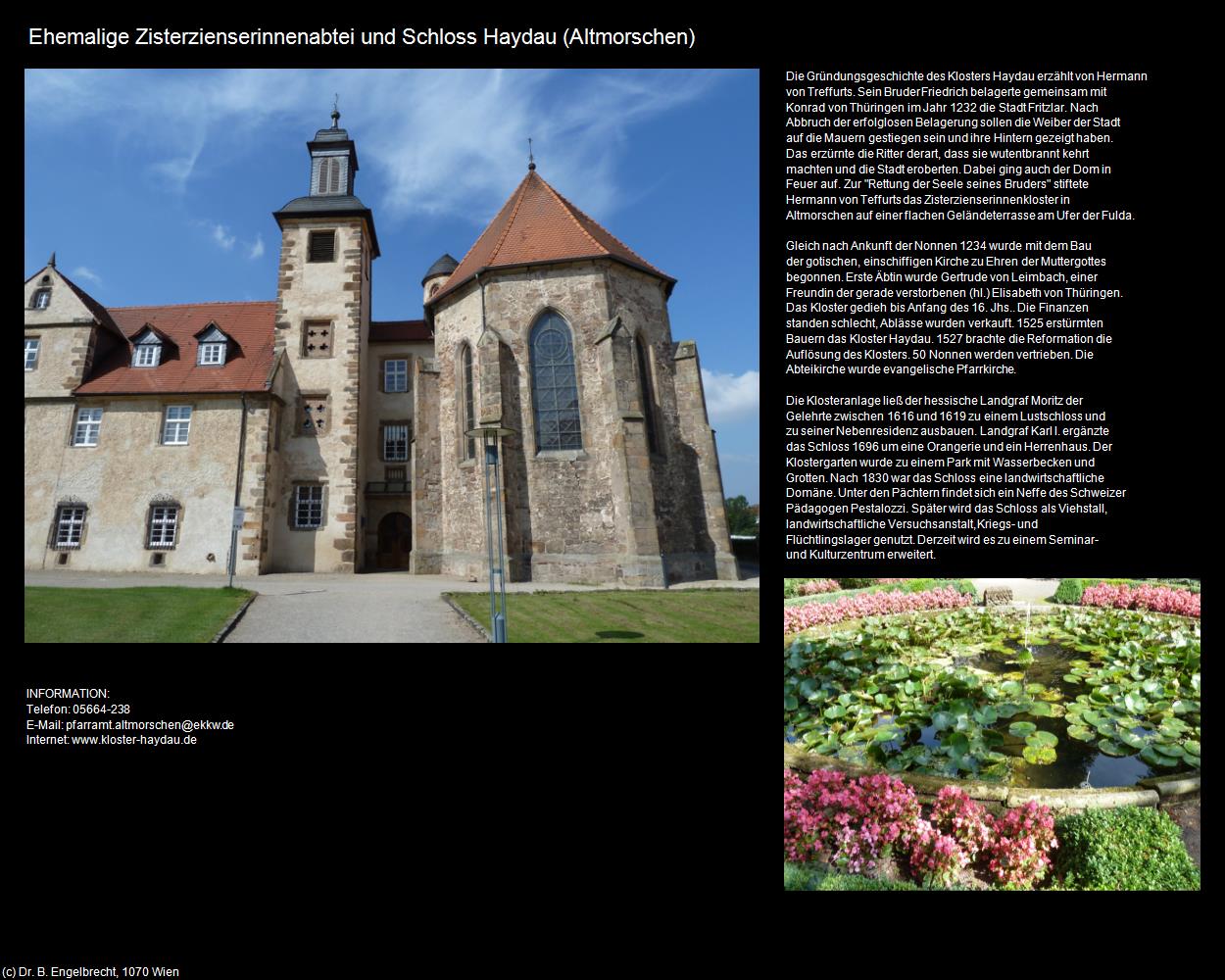 Kloster Haydau (Altmorschen) (Morschen) in Kulturatlas-HESSEN