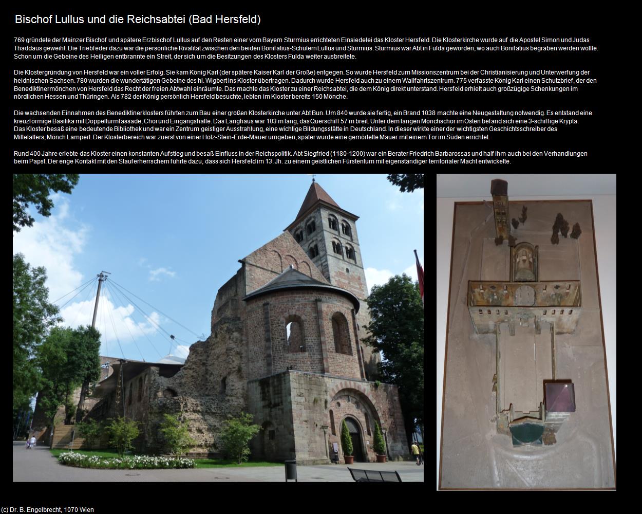 Bischof Lullus und die Reichsabtei  (Bad Hersfeld) in Kulturatlas-HESSEN