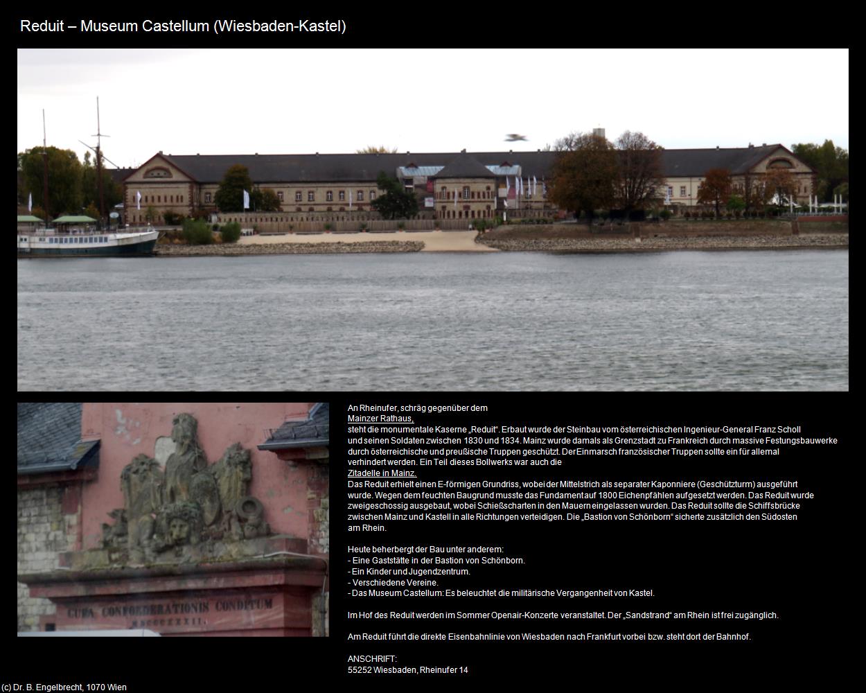 Reduit-Museum Castellum (Kastel) (Wiesbaden) in Kulturatlas-HESSEN(c)B.Engelbrecht
