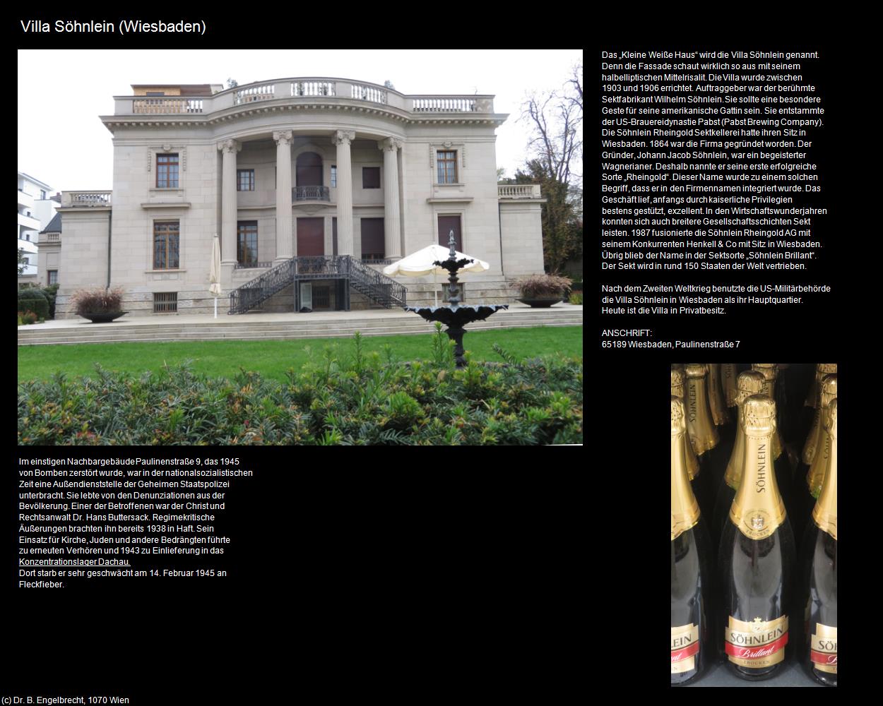 Villa Söhnlein   (Wiesbaden) in Kulturatlas-HESSEN(c)B.Engelbrecht