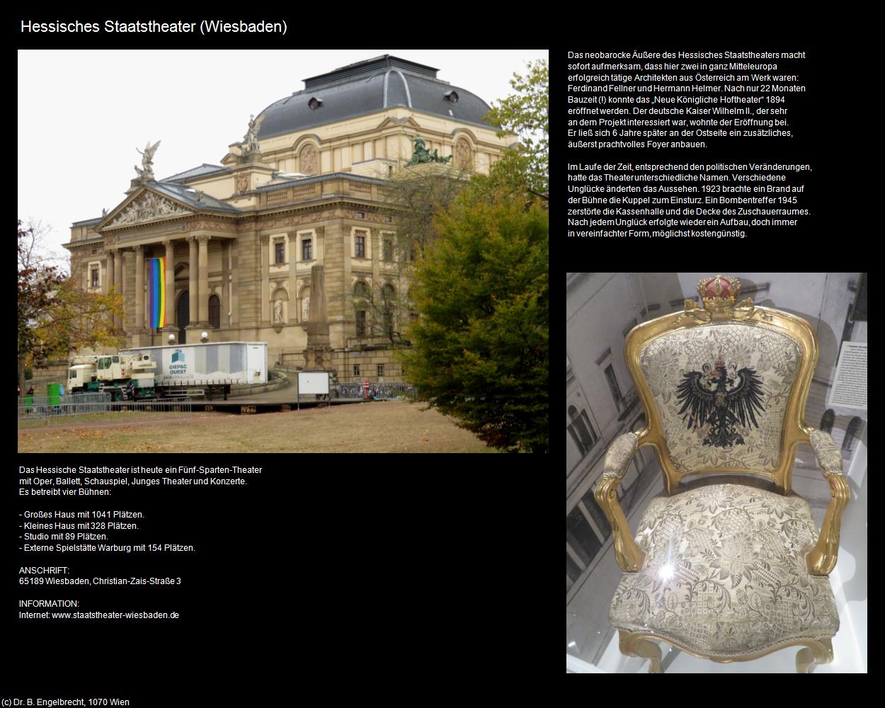 Hessisches Staatstheater (Wiesbaden) in Kulturatlas-HESSEN