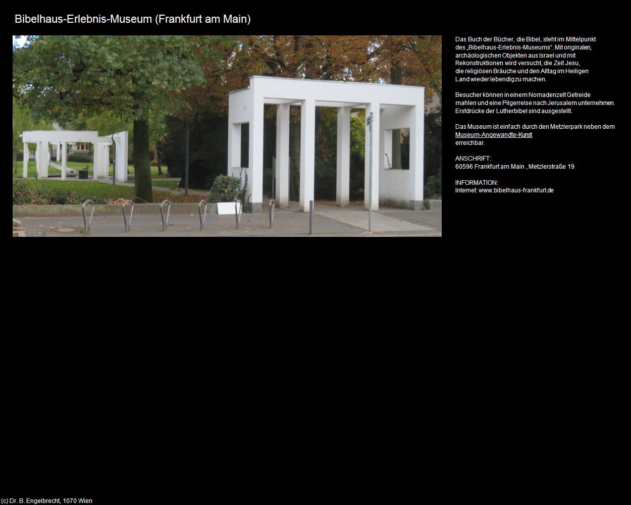 Bibelhaus-Erlebnis-Museum (Frankfurt am Main) in Kulturatlas-HESSEN(c)B.Engelbrecht