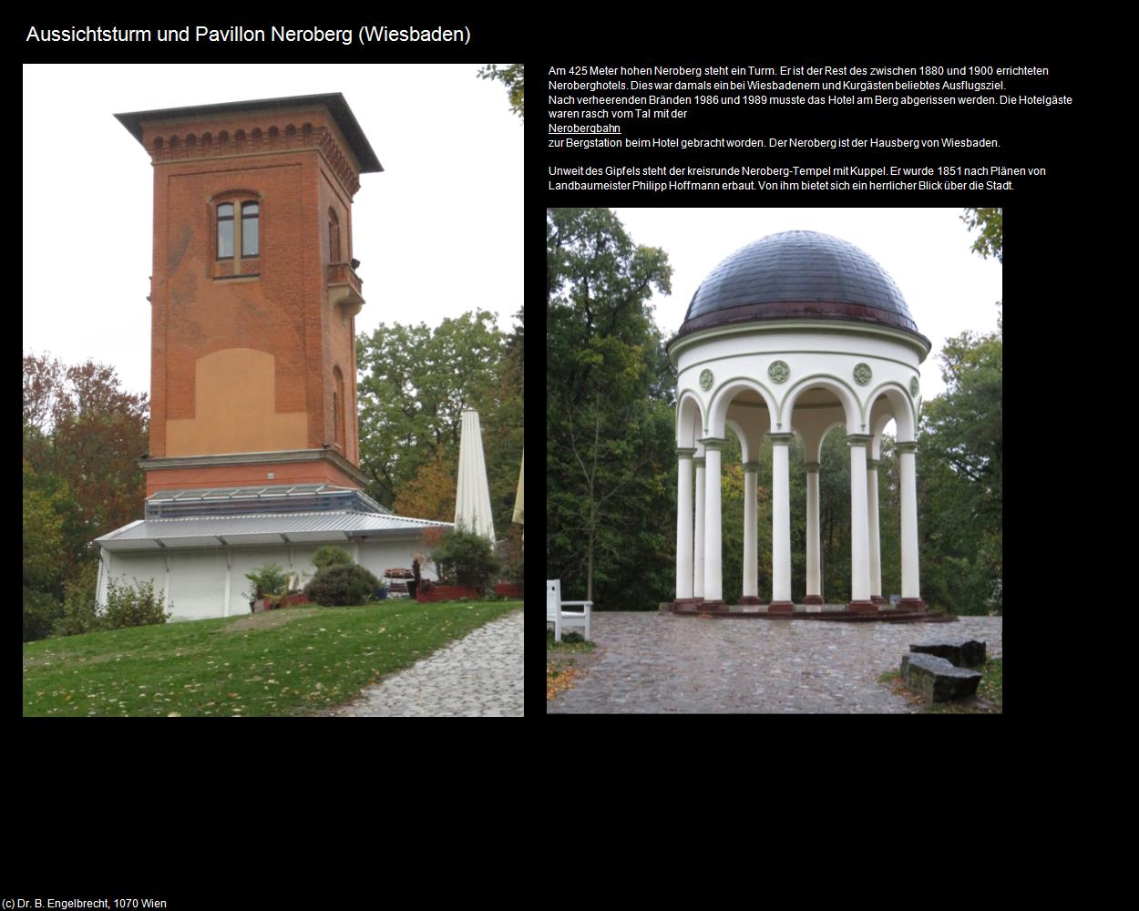 Aussichtsturm und Pavillon (Wiesbaden) in Kulturatlas-HESSEN(c)B.Engelbrecht