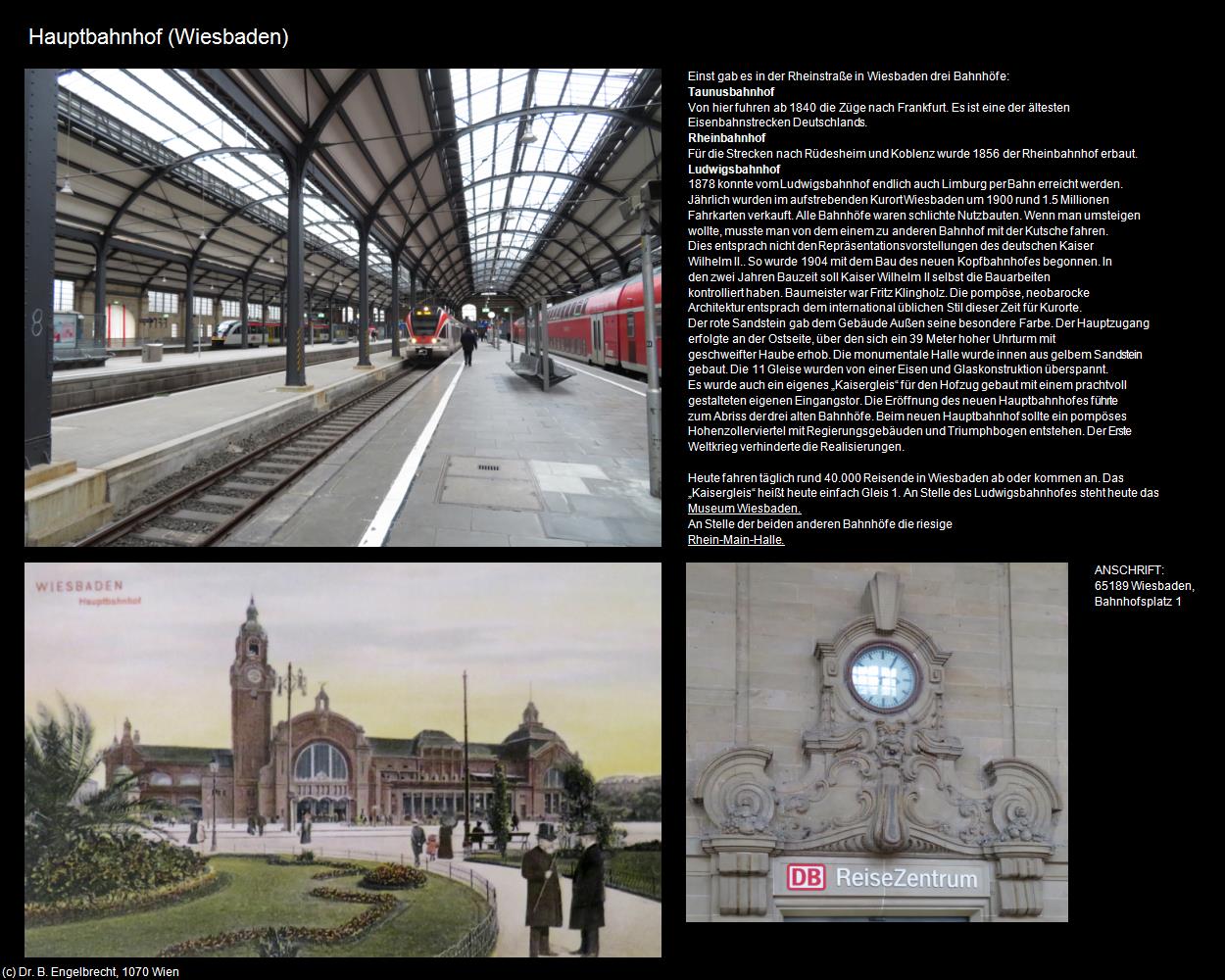 Hauptbahnhof (Wiesbaden) in Kulturatlas-HESSEN(c)B.Engelbrecht