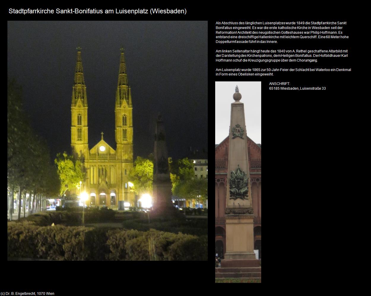 Stpfk. Sankt-Bonifatius am Luisenplatz (Wiesbaden) in Kulturatlas-HESSEN