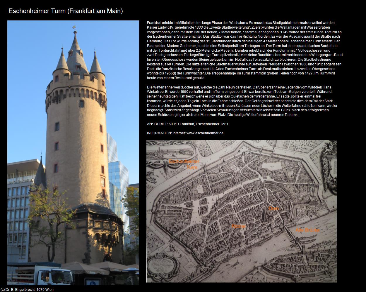 Eschenheimer Turm (Frankfurt am Main) in Kulturatlas-HESSEN