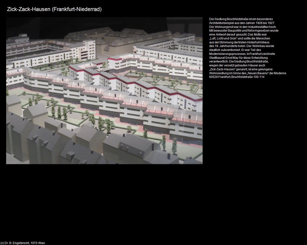 Zick-Zack-Hausen (Niederrad) (Frankfurt am Main) in Kulturatlas-HESSEN