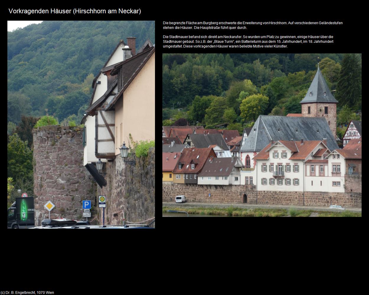 Vorkragenden Häuser (Hirschhorn am Neckar) in Kulturatlas-HESSEN