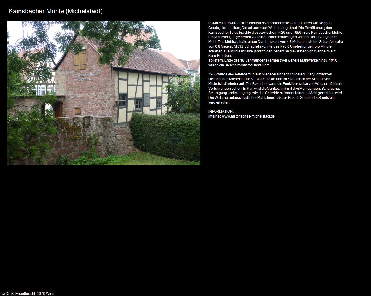 Kainsbacher Mühle (Michelstadt) in Kulturatlas-HESSEN(c)B.Engelbrecht