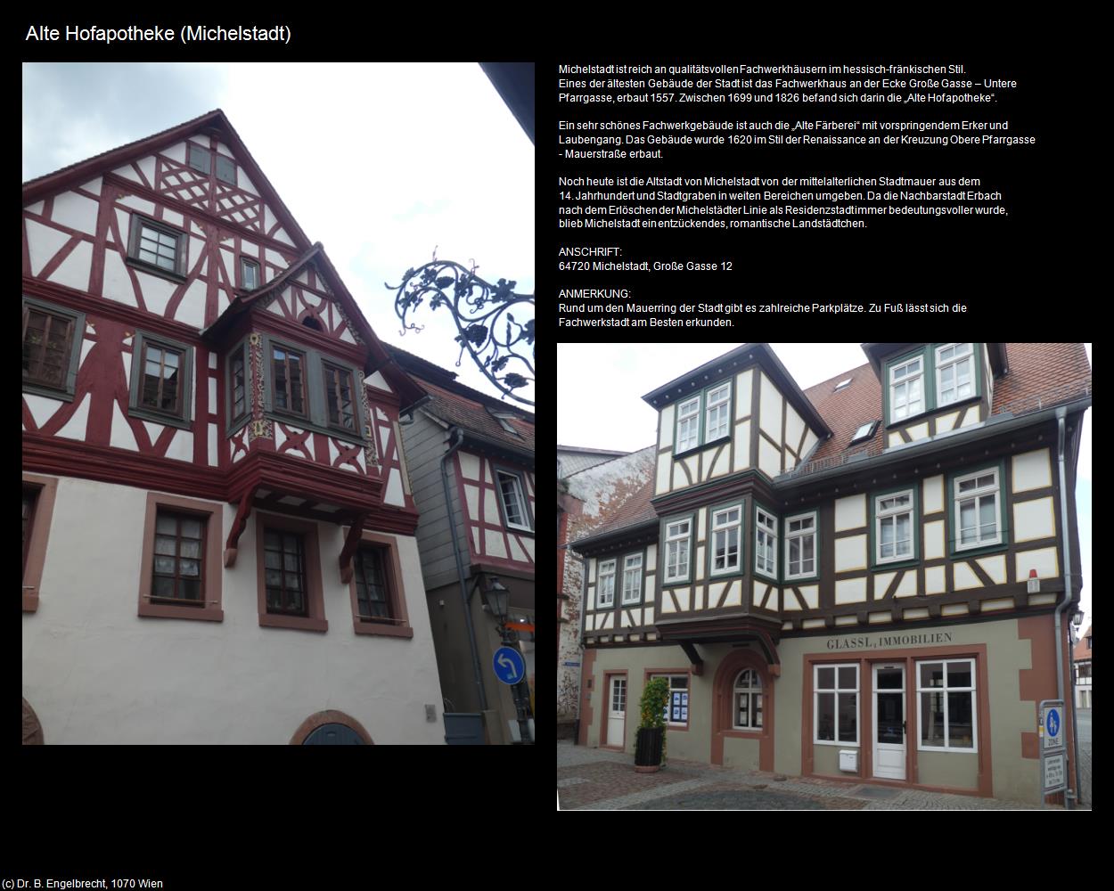 Alte Hofapotheke (Michelstadt) in Kulturatlas-HESSEN