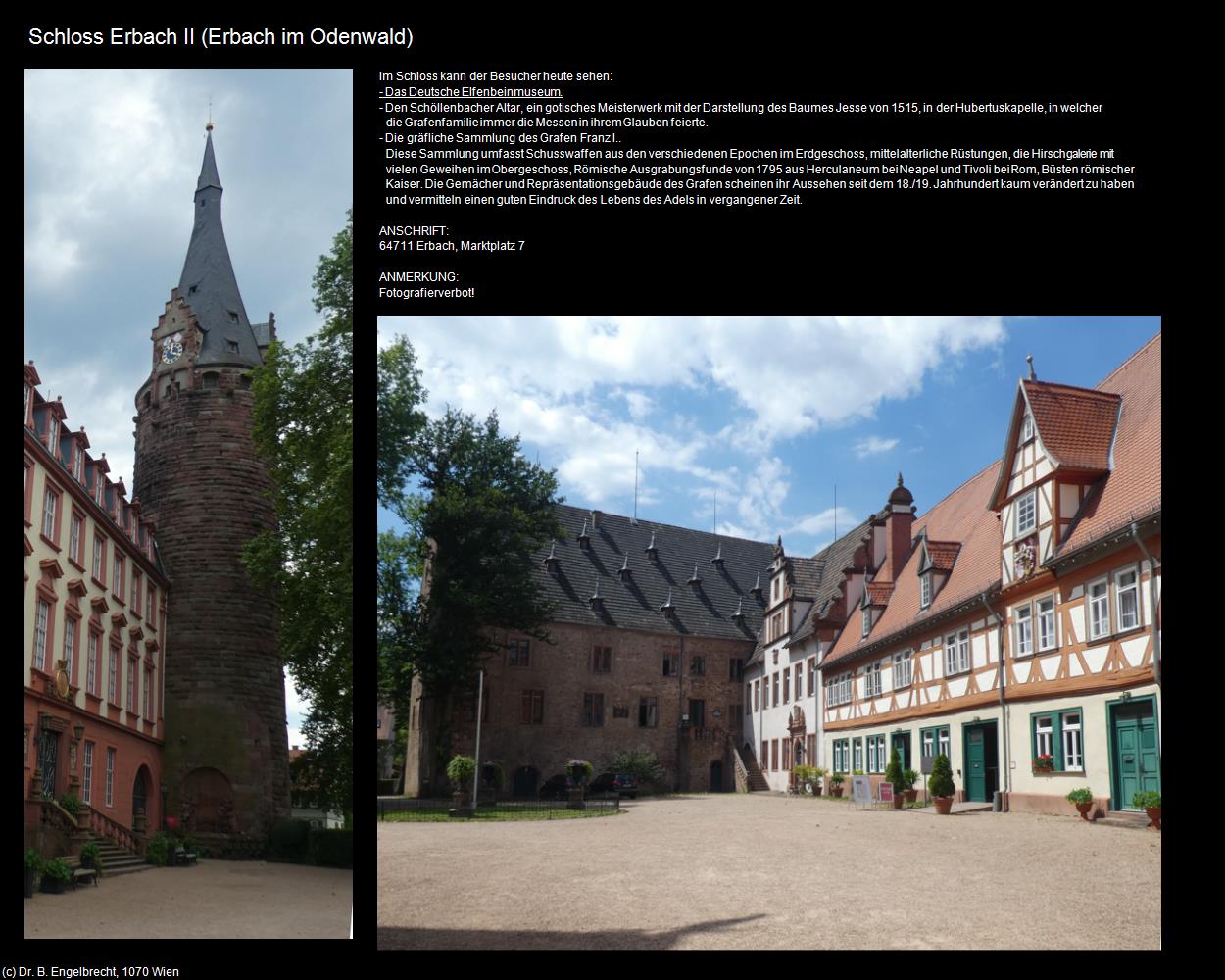 Schloss Erbach II  (Erbach im Odenwald) in Kulturatlas-HESSEN(c)B.Engelbrecht