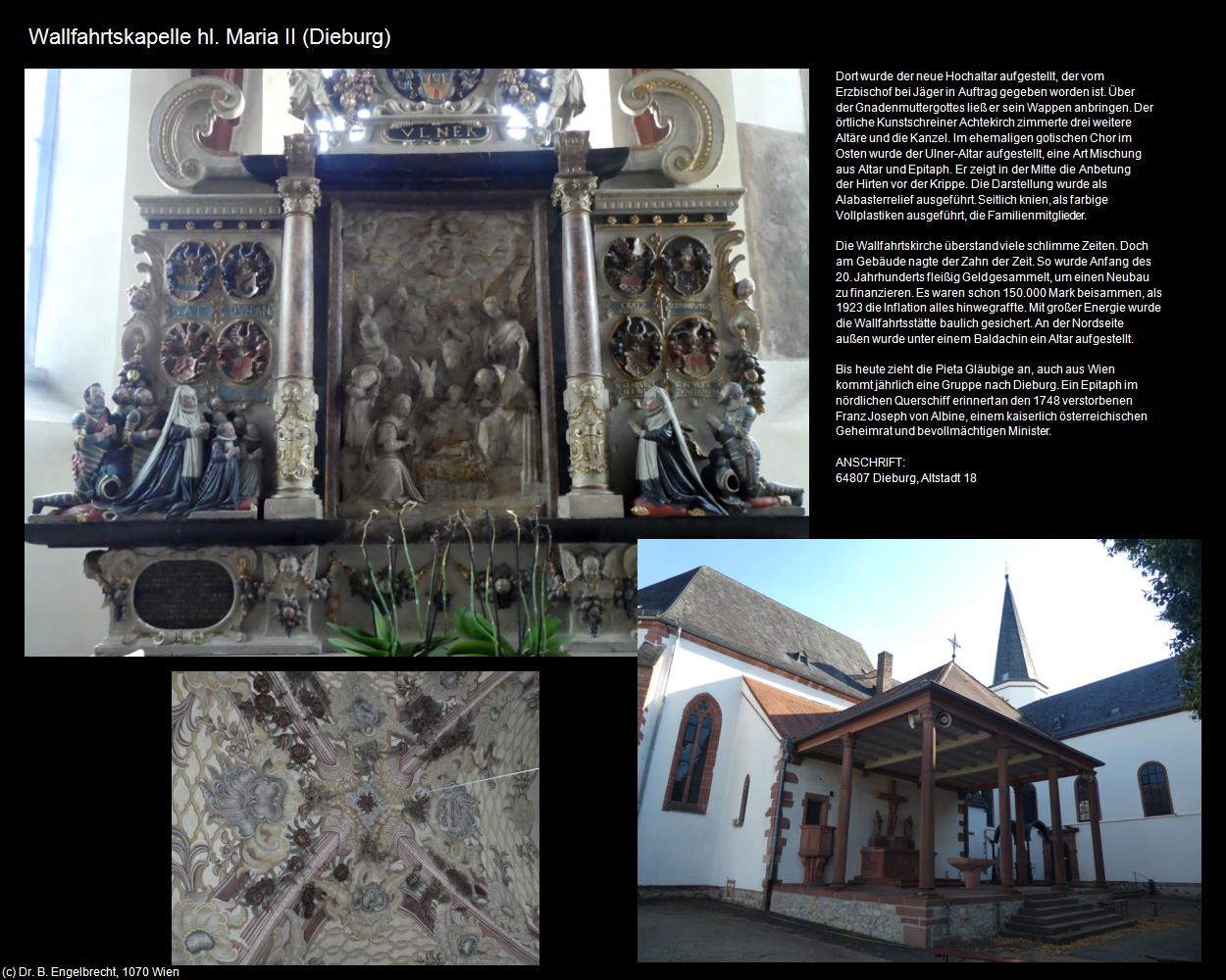 Wallfahrtskapelle hl. Maria II  (Dieburg) in Kulturatlas-HESSEN