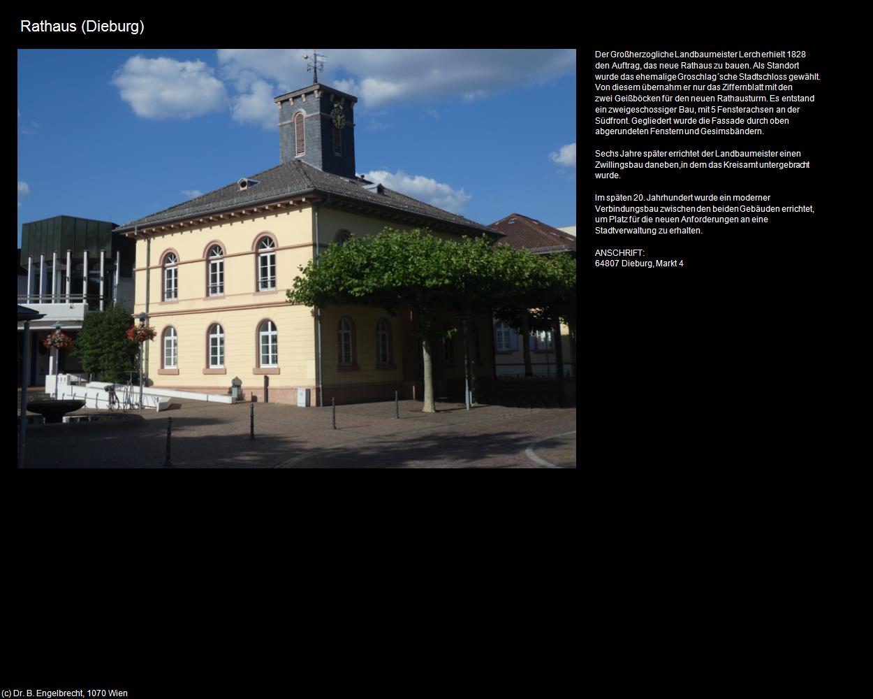 Rathaus (Dieburg) in Kulturatlas-HESSEN