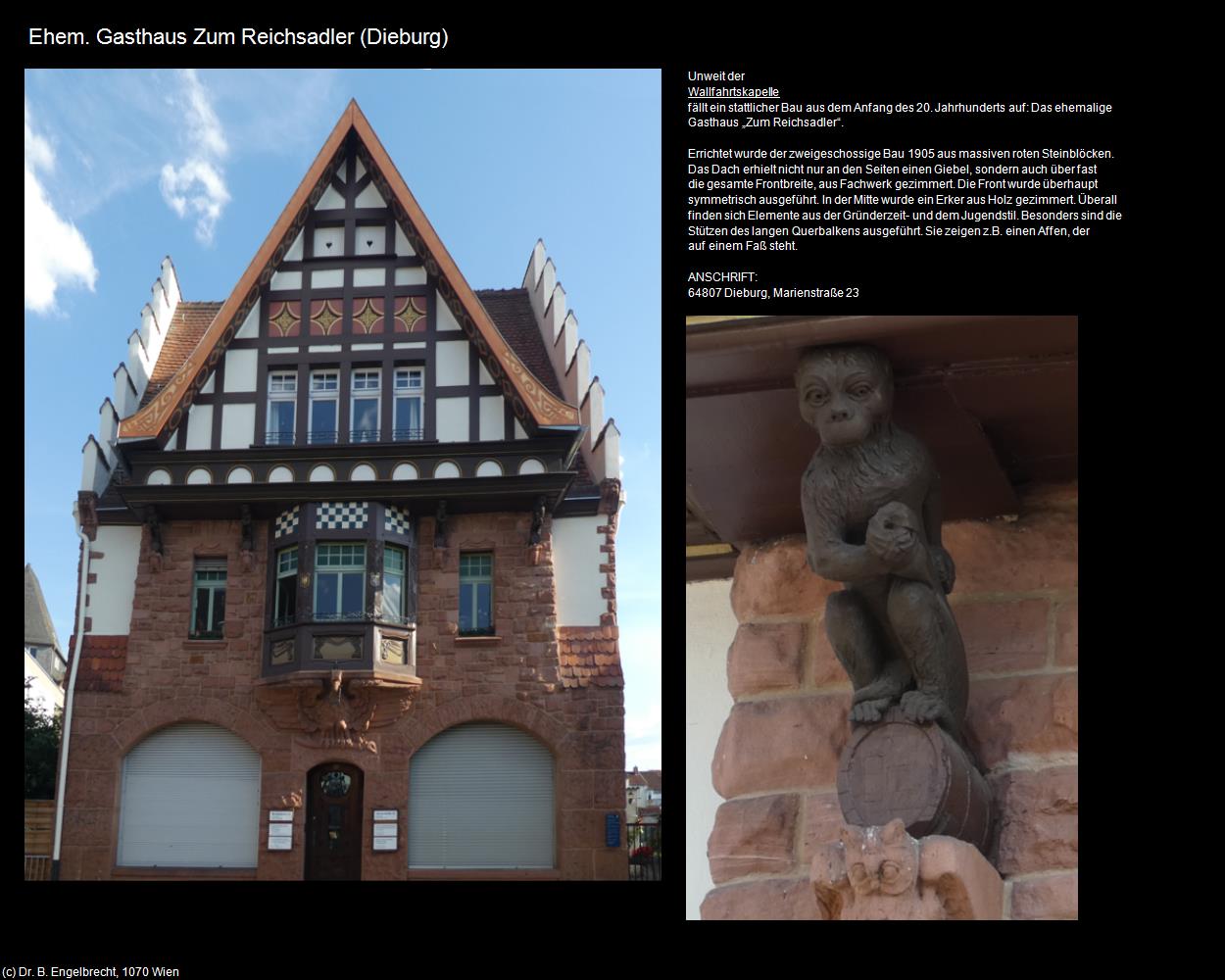 Ehem. Gasthaus Zum Reichsadler (Dieburg) in Kulturatlas-HESSEN(c)B.Engelbrecht