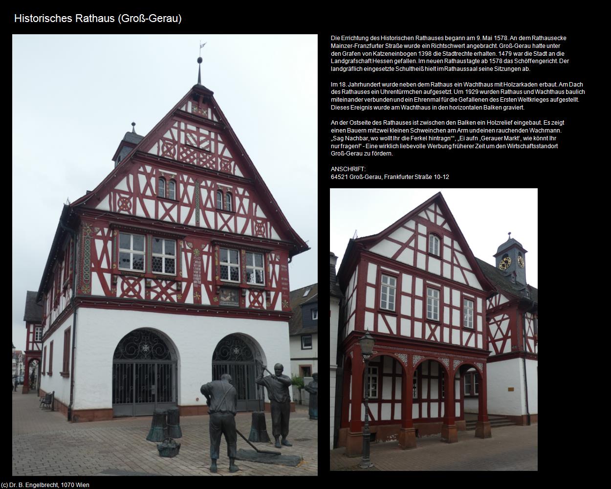 Historisches Rathaus (Groß-Gerau) in Kulturatlas-HESSEN