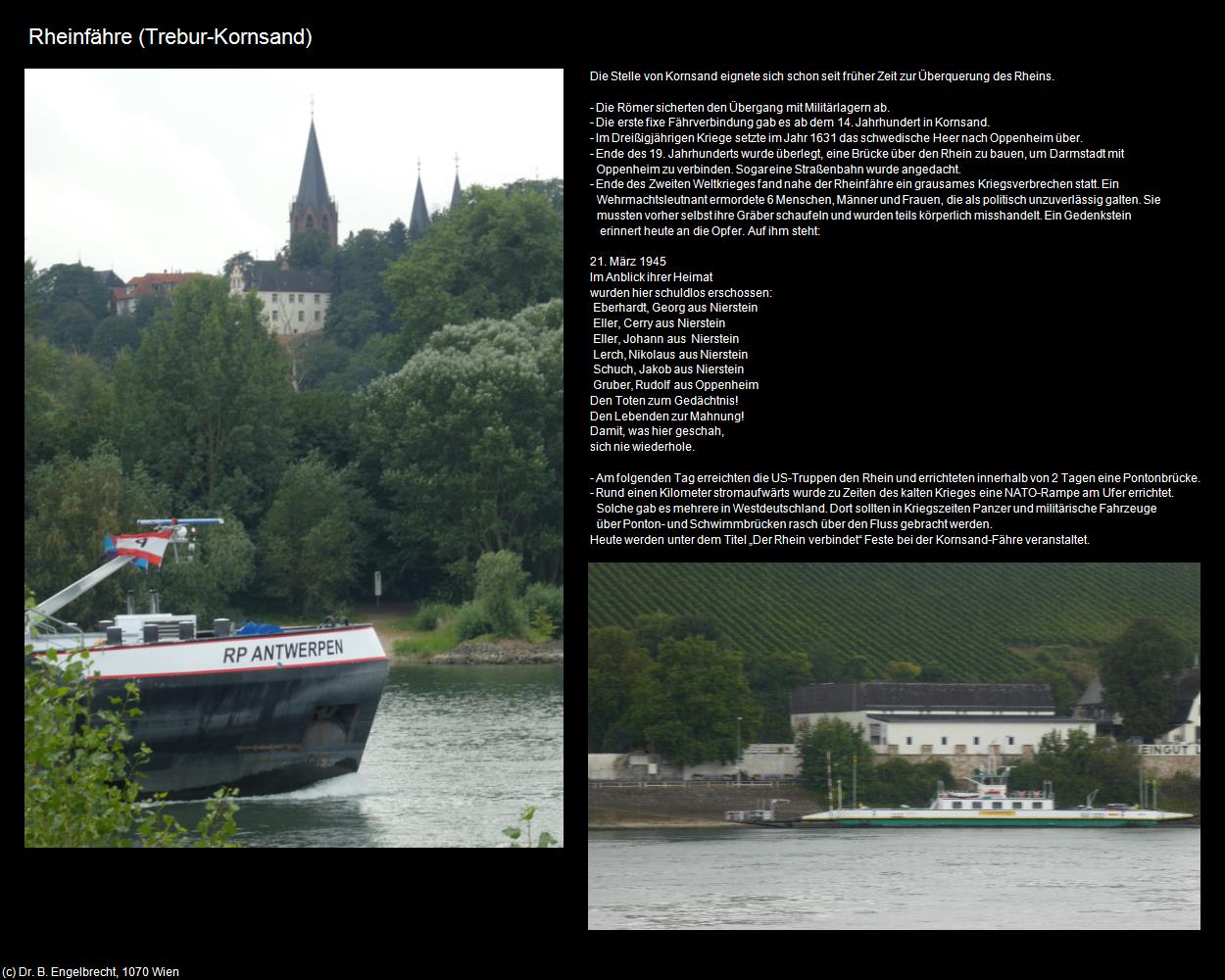Rheinfähre (Kornsand) (Trebur) in Kulturatlas-HESSEN