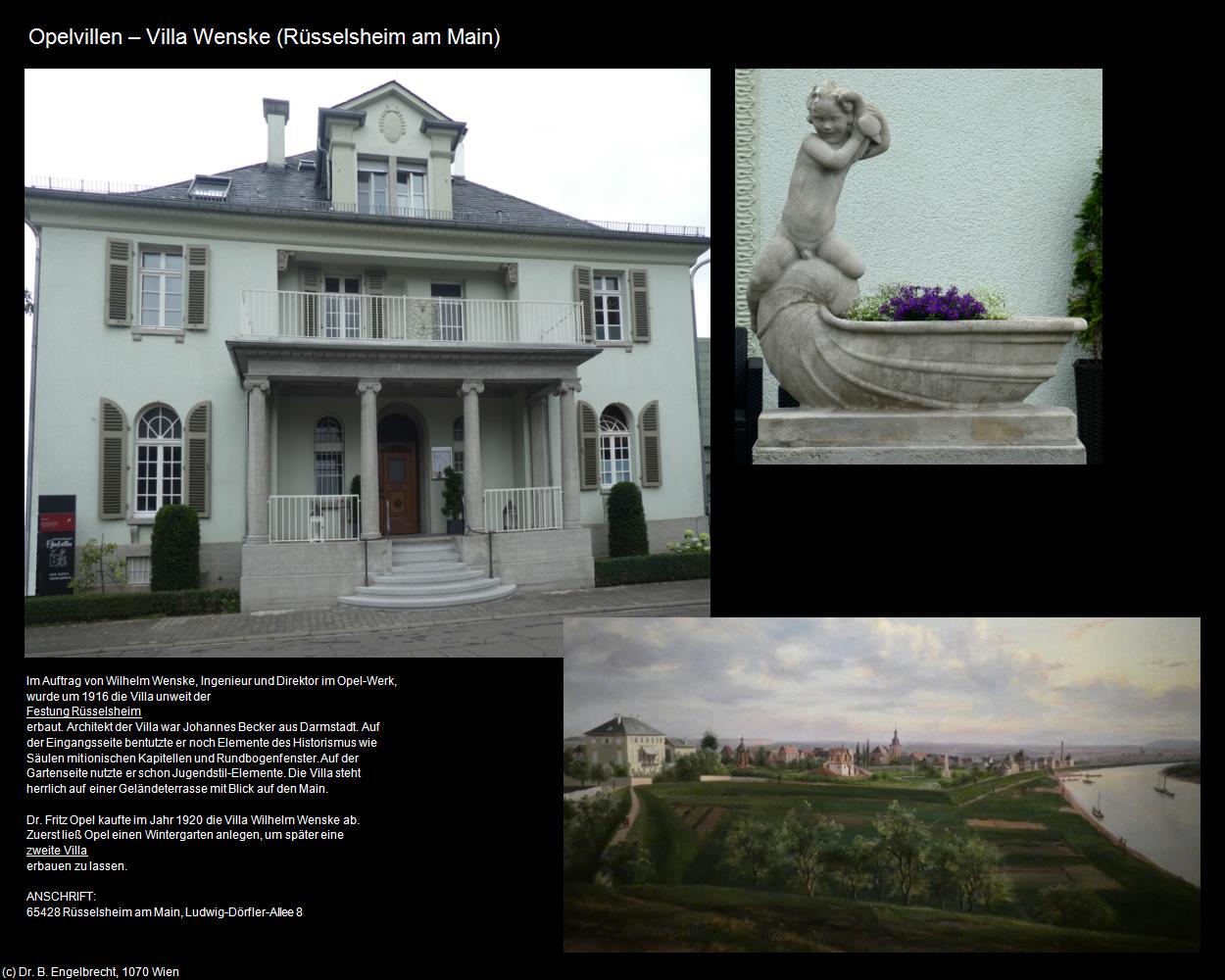 Opelvillen - Villa Wenske (Rüsselsheim am Main) in Kulturatlas-HESSEN(c)B.Engelbrecht