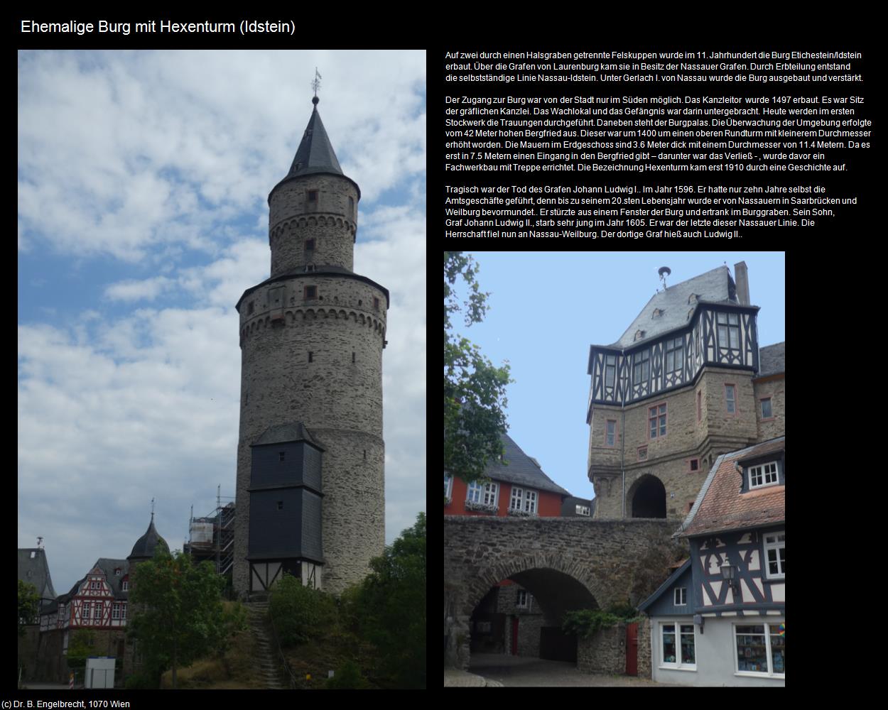 Ehem. Burg mit Hexenturm (Idstein) in Kulturatlas-HESSEN