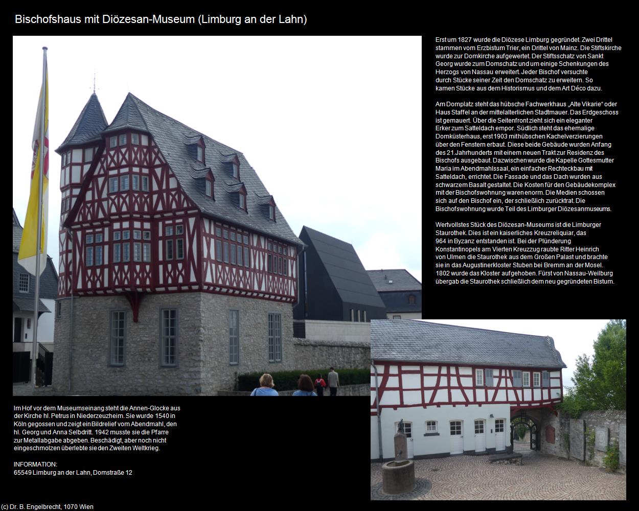 Bischofshaus mit Diözesan-Museum (Limburg an der Lahn) in Kulturatlas-HESSEN