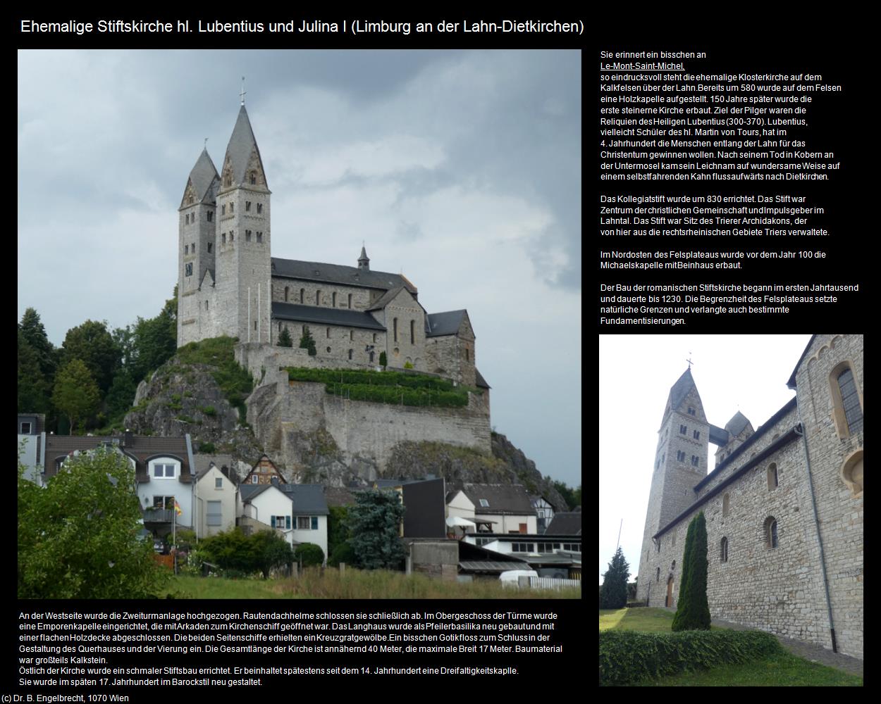 Ehem. Stiftsk. hl. Lubentius und Julina I (Dietkirchen)  (Limburg an der Lahn) in Kulturatlas-HESSEN(c)B.Engelbrecht