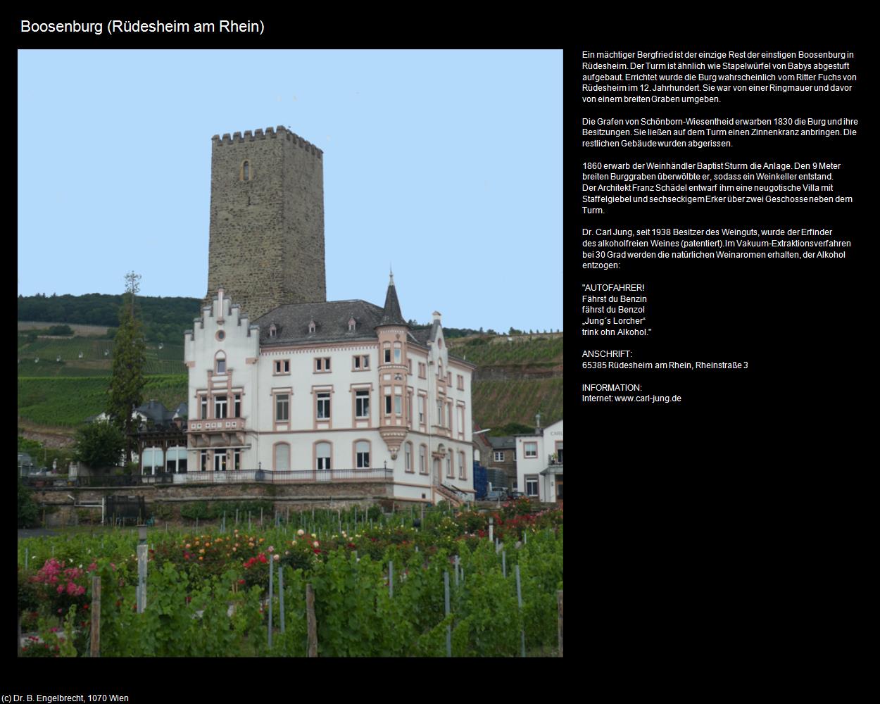 Boosenburg (Rüdesheim am Rhein) in Kulturatlas-HESSEN