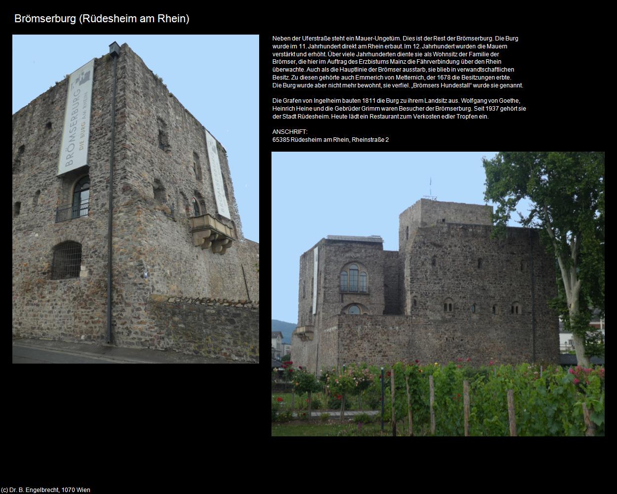 Brömserburg (Rüdesheim am Rhein) in Kulturatlas-HESSEN