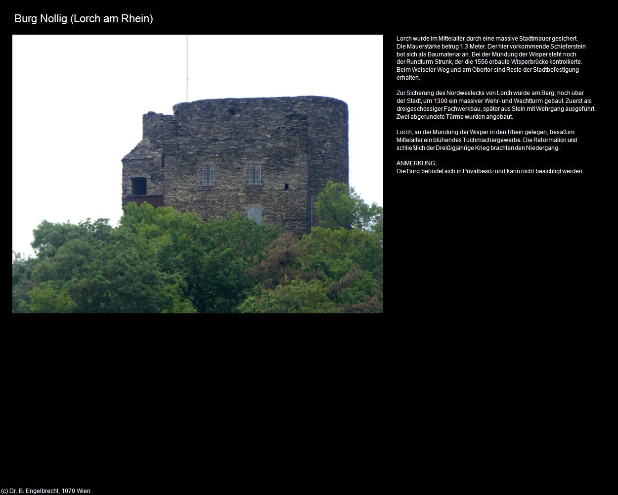 Burg Nollig (Lorch am Rhein) in Kulturatlas-HESSEN