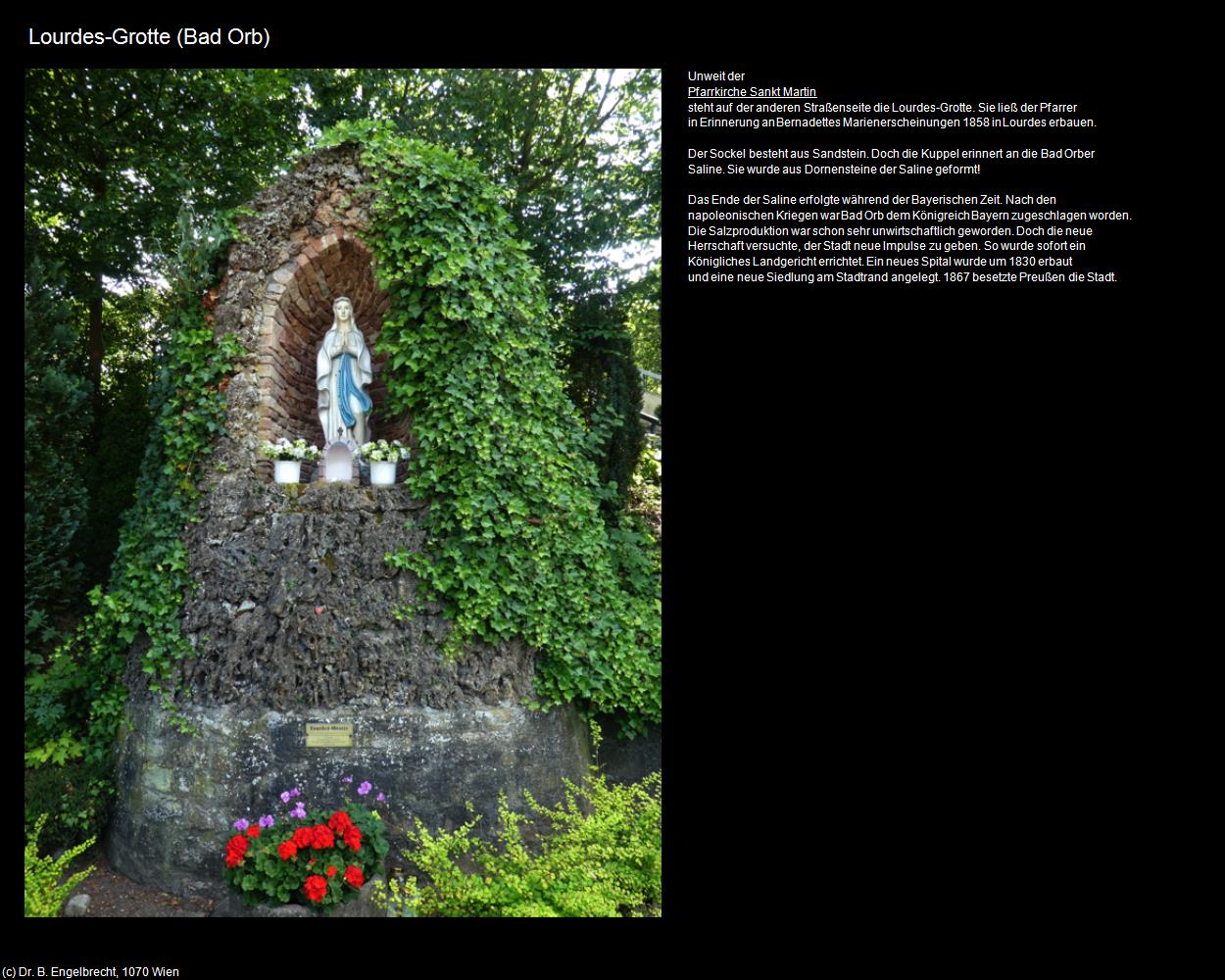 Lourdes-Grotte (Bad Orb) in Kulturatlas-HESSEN(c)B.Engelbrecht