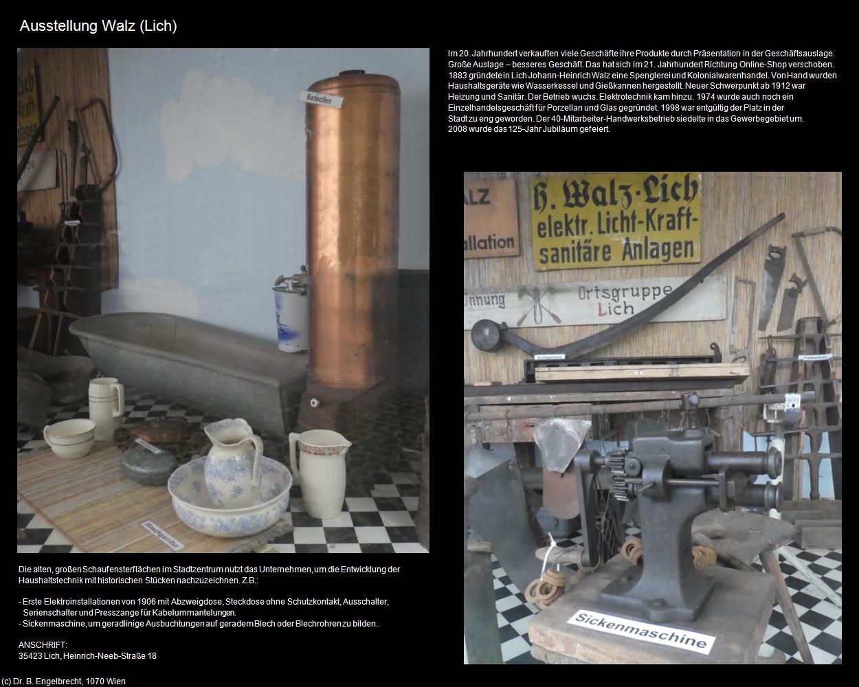 Ausstellung Walz (Lich) in Kulturatlas-HESSEN