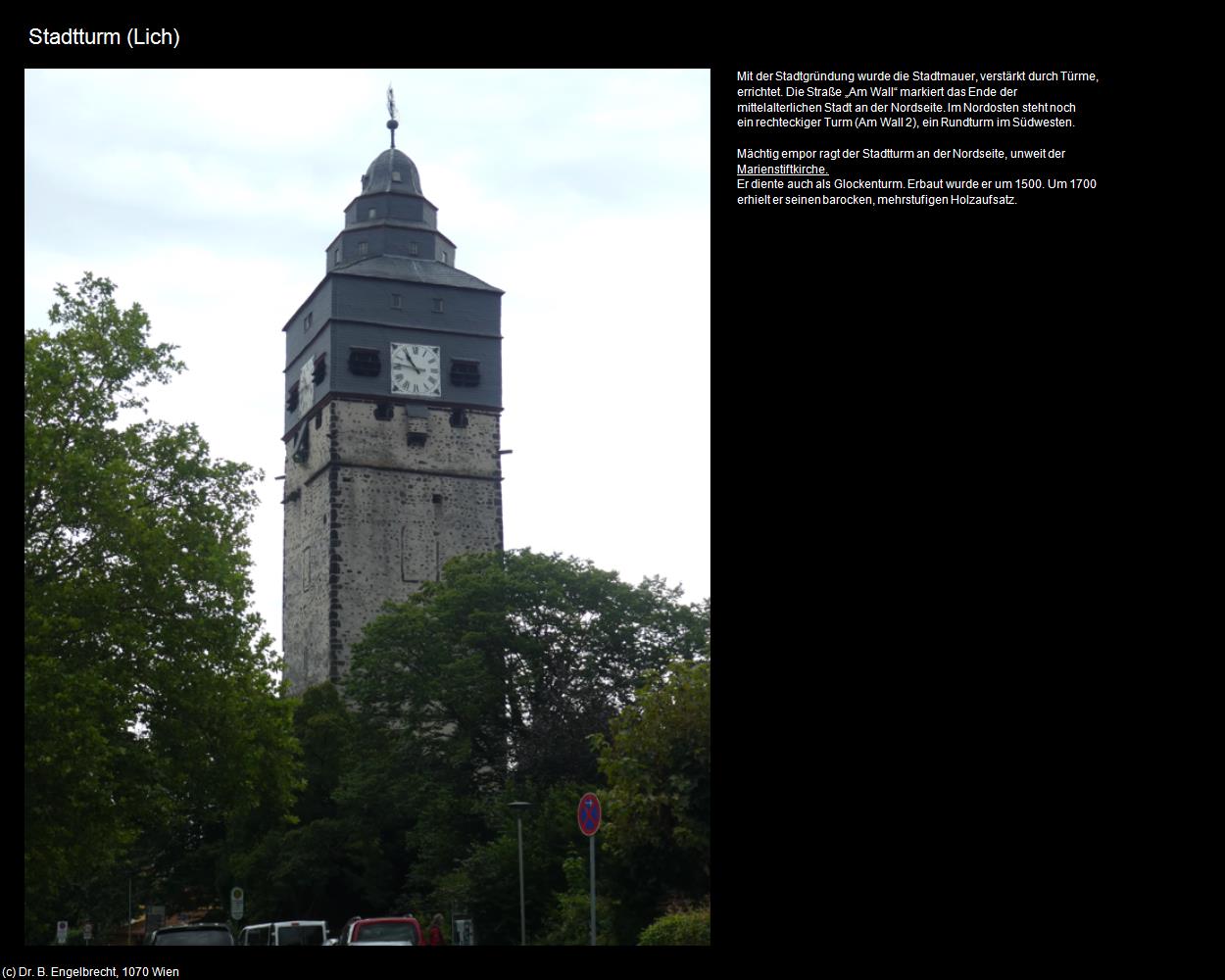Stadtturm (Lich) in Kulturatlas-HESSEN(c)B.Engelbrecht