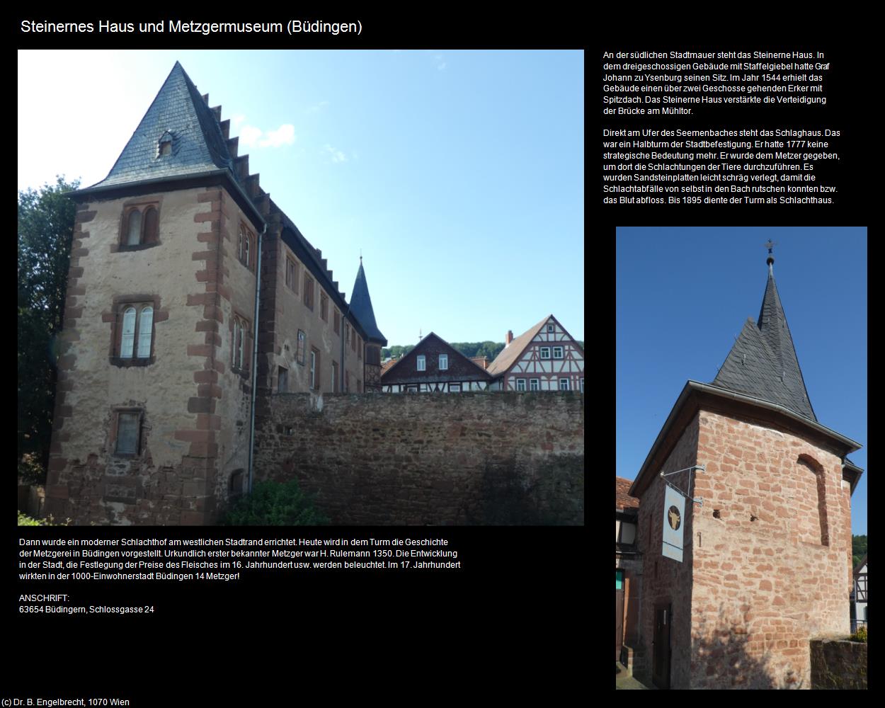 Steinernes Haus und Metzgermuseum (Büdingen) in Kulturatlas-HESSEN