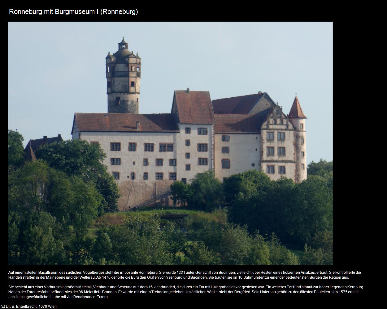 Ronneburg mit Burgmuseum I  (Ronneburg) in Kulturatlas-HESSEN