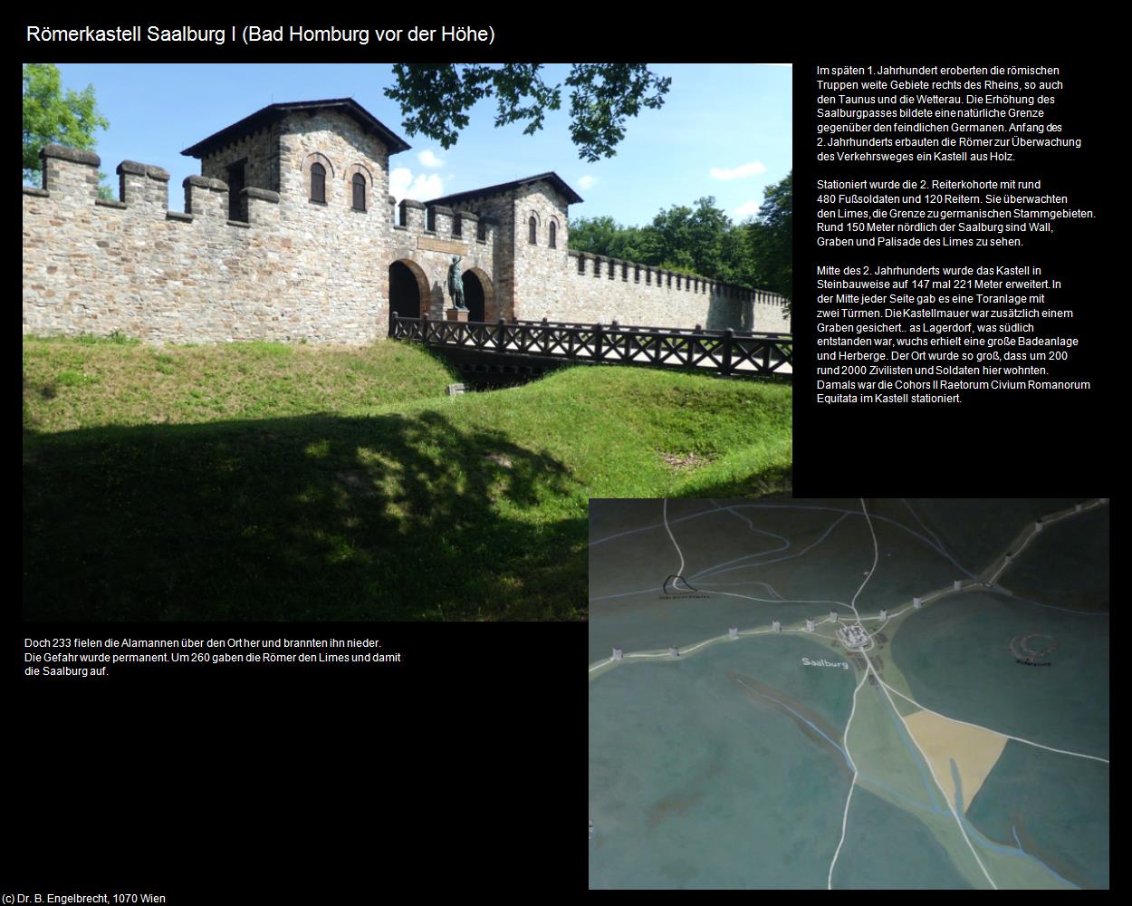 Römerkastell Saalburg I (Bad Homburg vor der Höhe) in Kulturatlas-HESSEN