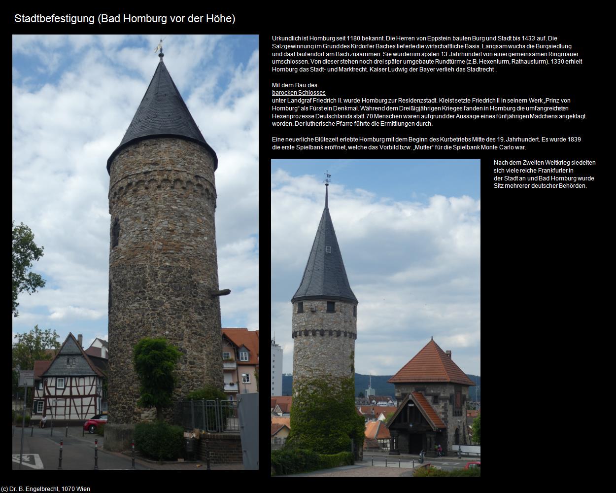 Stadtbefestigung  (Bad Homburg vor der Höhe) in Kulturatlas-HESSEN(c)B.Engelbrecht
